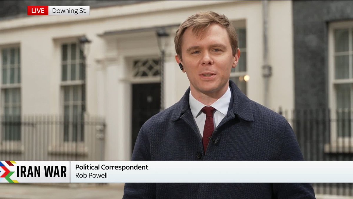 The prime minister has said the UK is 'well-placed to weather' the impact of the Iran war. It comes as chancellor Rachel Reeves meets with the bosses of the UK's biggest supermarkets this afternoon. Rob Powell has the latest from Downing Street