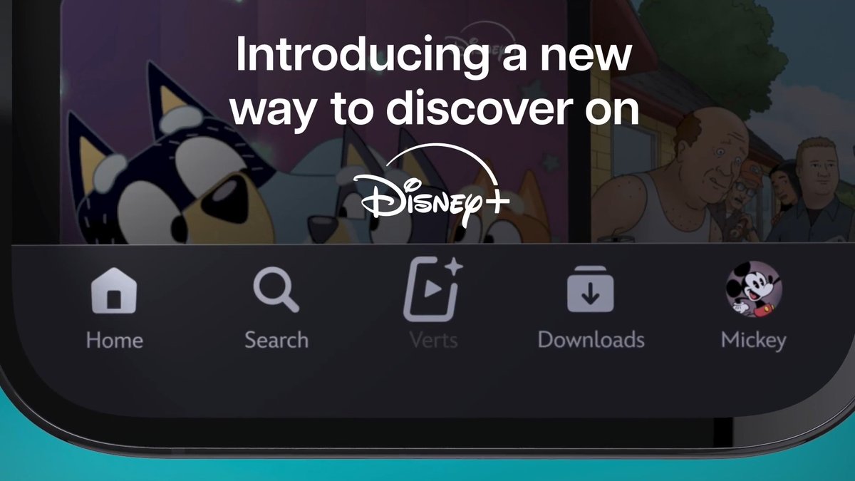 Got a few minutes? Meet Verts on Disney+! A fun, fast way to find something to watch. Swipe through memorable scenes, save favorites to your Watchlist, or stream instantly, all from your phone! 📱 Learn more at: