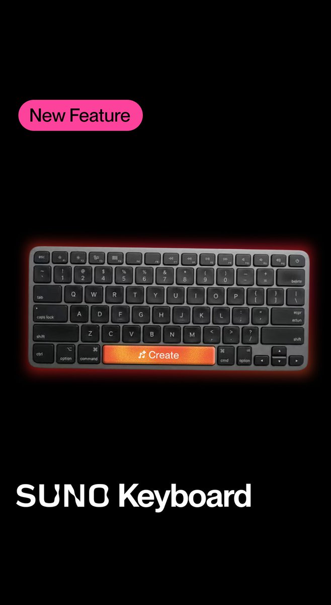 Introducing: Suno Keyboard v1