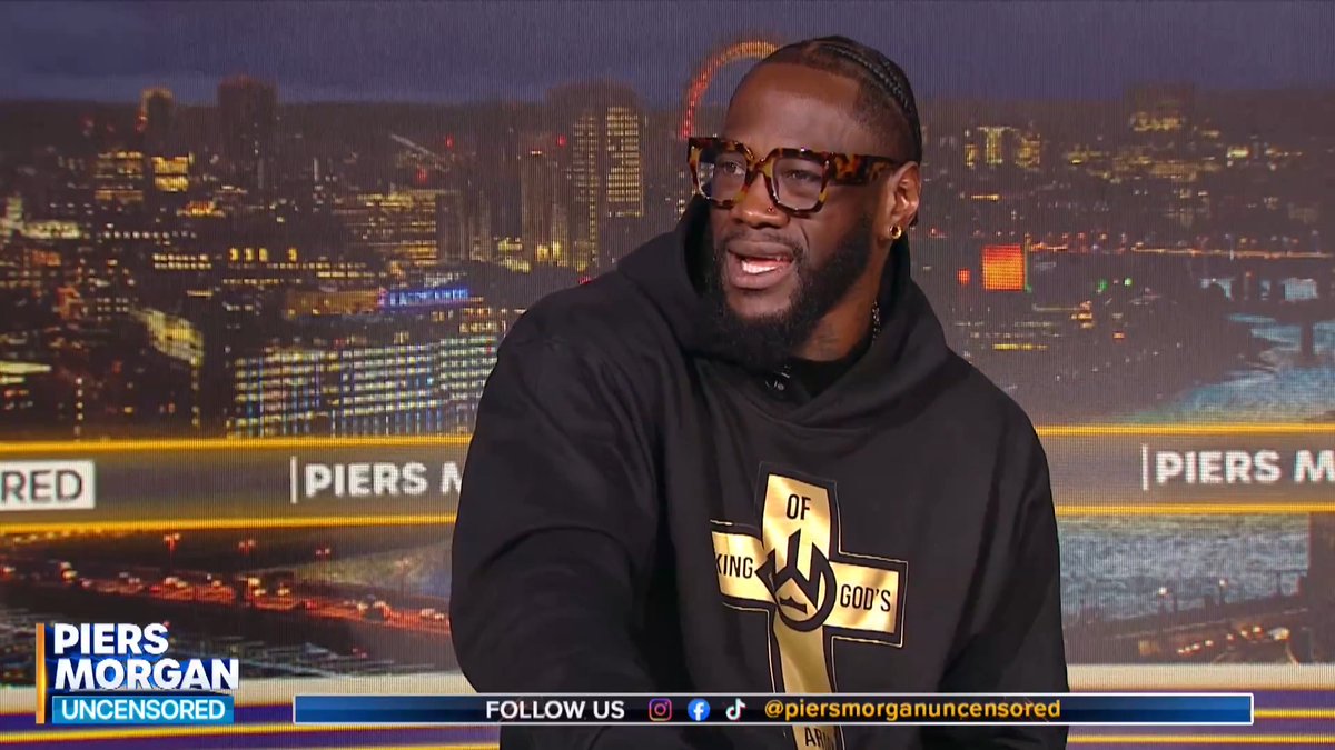 "I've got three deadbeat mommas on my hands..." Deontay Wilder talks about bringing up his disabled daughter as a single father. Watch more👇 📺 Piers Morgan | Deontay Wilder | Simon Jordan