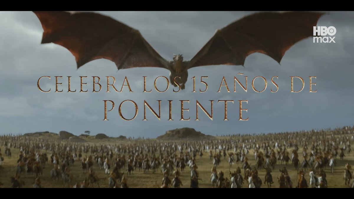 Cada batalla, cada traición, cada muerte. Celebra los 15 años de Poniente durante todo el mes de abril #GoT15