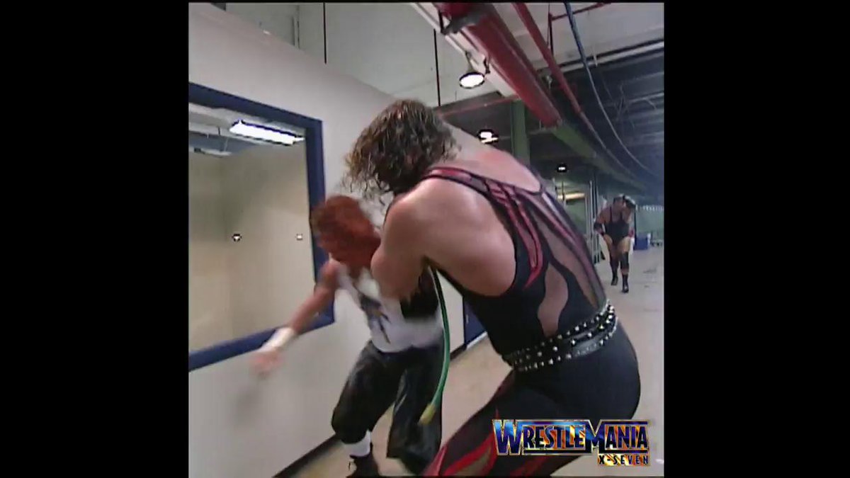 25 years ago today, the iconic #WrestleMania X-Seven took place.