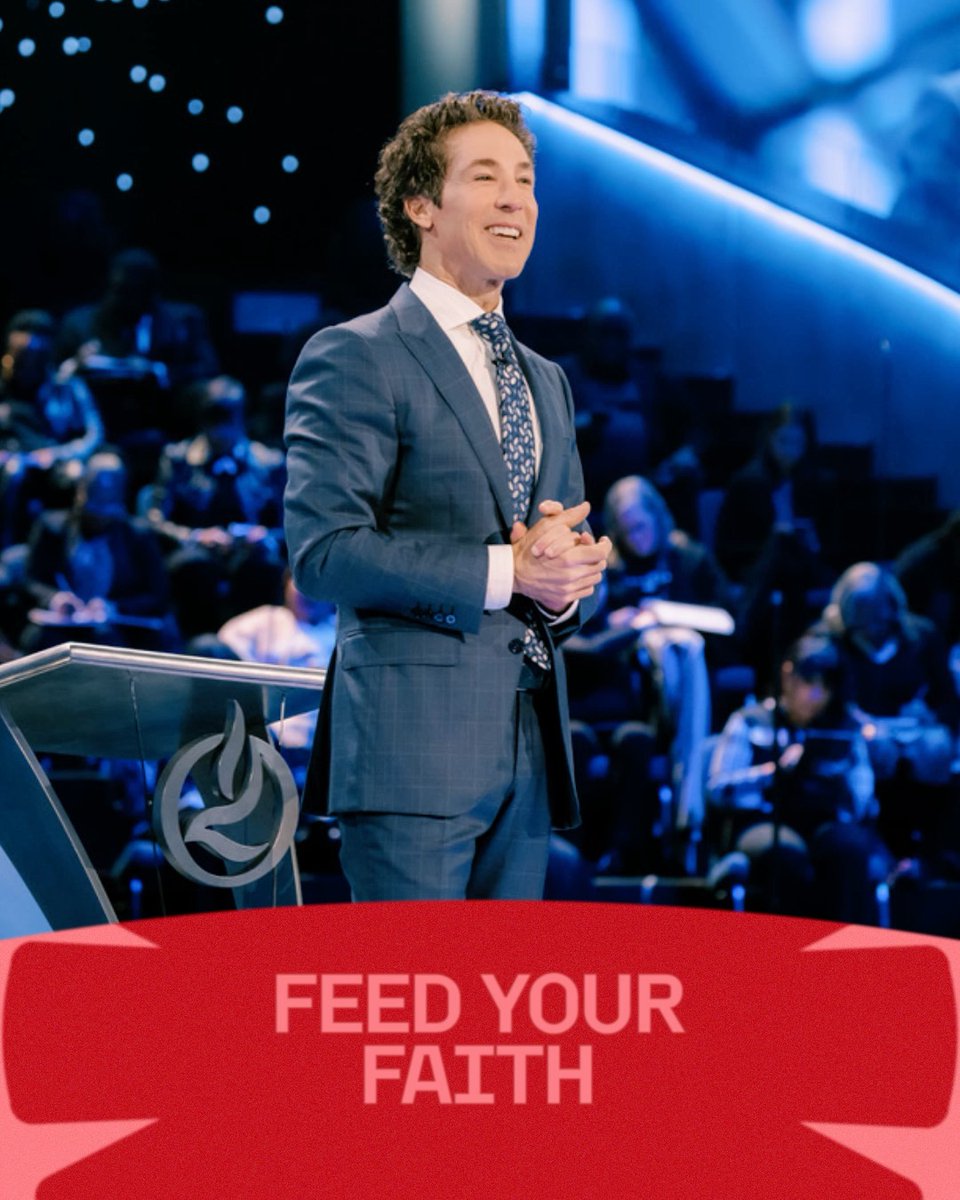 Don’t feed insecurity and inferiority. Don’t feed shame or guilt; you're not up to par. Feed your confidence, your value. “Father, You said I’m fearfully and wonderfully made. I’m a child of the Most High God.” Be inspired by this message from Joel, "Feed Your Faith".