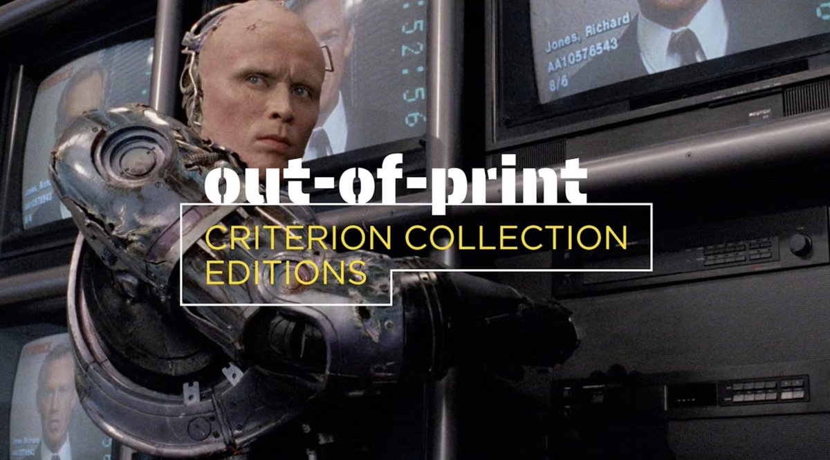 OUT-OF-PRINT CRITERION COLLECTION EDITIONS 💿 Now playing on Criterion Channel Collectors rejoice! Not every film Collection has released over the last four decades remains in print. Formats change, licenses expire, and catalogues evolve. But here on the Channel, we’re thrilled to showcase some of the special editions we once released on LaserDisc, DVD, and Blu-ray, along with the supplements that accompanied them.