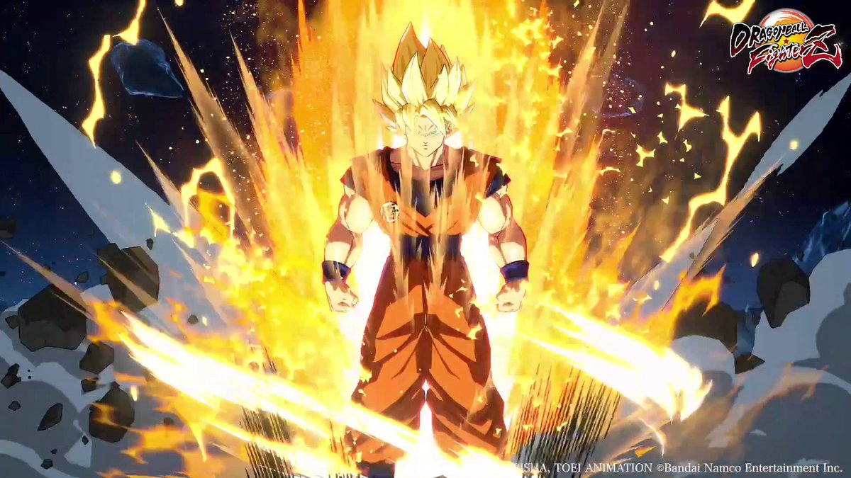 #DRAGONBALLFIGHTERZ | Dramatic Finishes! A clash of power! Goku faces Beerus in a battle that shakes the arena. #DBFZ
