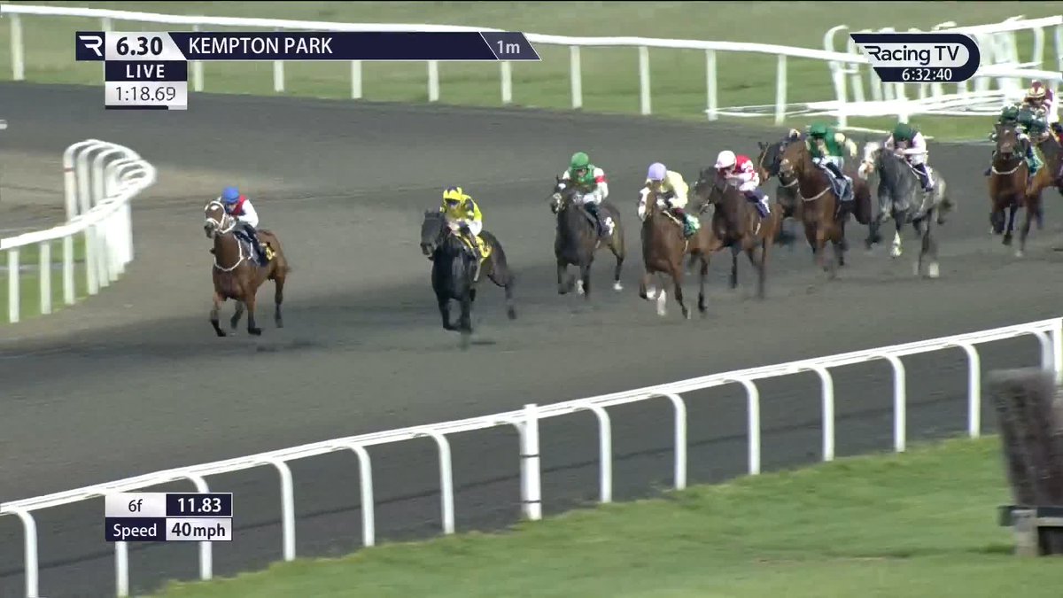 Well punted and in he goes! โจ Derby entry Balzac keeps finding on the front end to justify the market support and open his account at the second attempt. This looks very useful form for the time of year ๐ JaneChappleHyam | Hollie Doyle