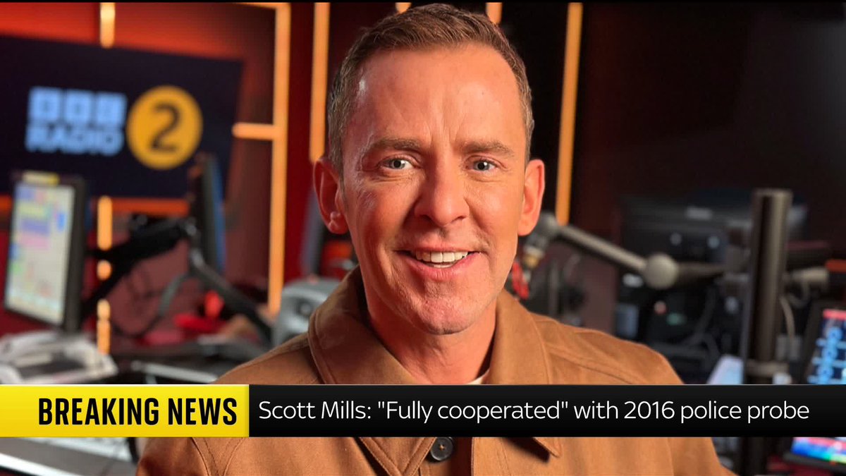 BREAKING: Scott Mills has released a statement after his sacking by the BBC, addressing the police investigation into him. Sky's Amelia Harper has the latest ⬇️ Read more 🔗 📺 Sky 501, Virgin 602, Freeview 233 and YouTube