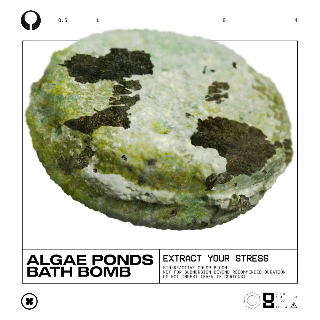Sink in. Reset your vitals. Return mission-ready. Inspired by the nutrient ponds of Tau Ceti IV, the Algae Pond Bath Bomb delivers a restorative soak engineered for post-deployment recovery. Because even hardened Runners deserve regulated restoration.
