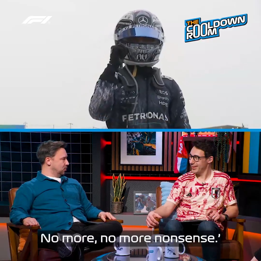 Discussing Kimi Antonelli's impressive drive at Suzuka 😮‍💨 Watch the latest episode of The Cooldown Room on F1 TV! 📺 #F1 #JapaneseGP