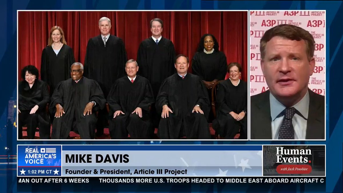 "THIS IS A VERY EASY LEGAL CASE": BIRTHRIGHT CITIZENSHIP "What I am worried about...politics seeps into these cases. I hope that these Supreme Court justices showed up with their robes...not capes. I hope they follow the law." 🇺🇸 Mike Davis 🇺🇸 Jack Posobiec