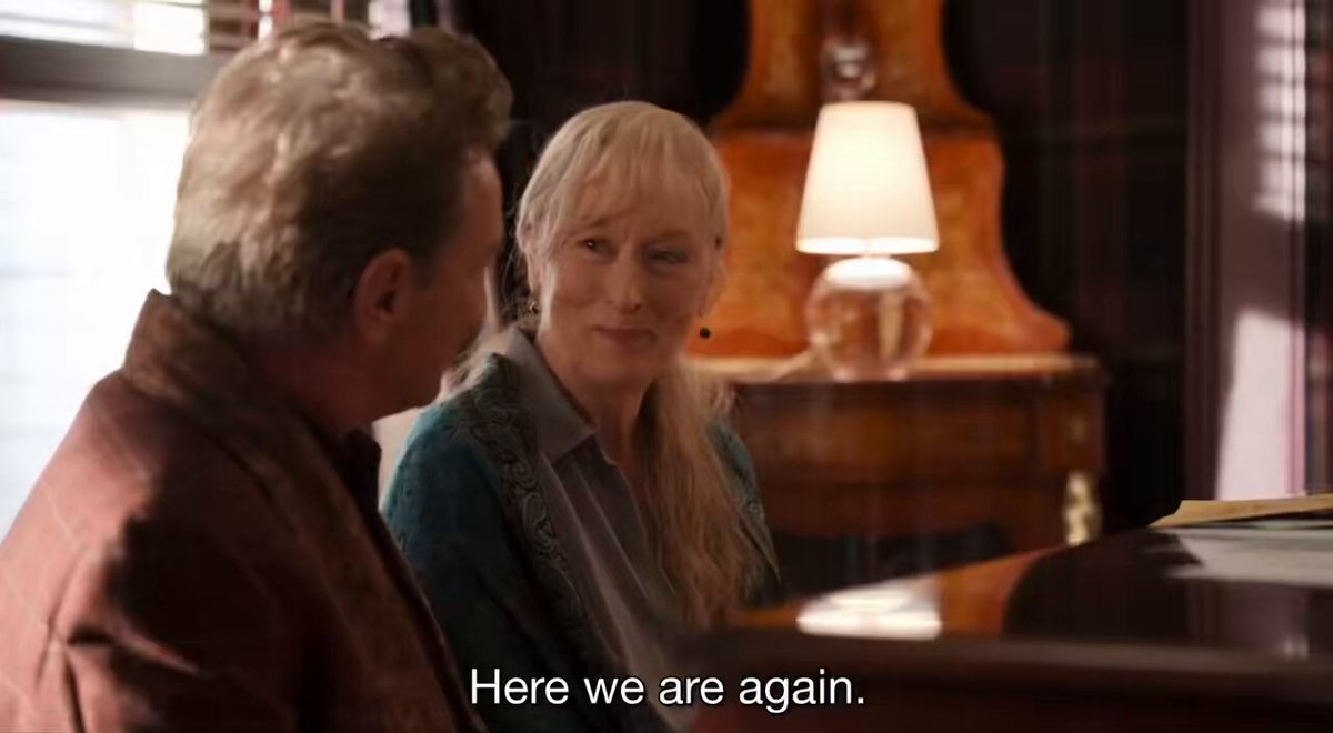 That look between Meryl Streep and Martin Short, the way they just hold eye contact a second too long… there’s something there.