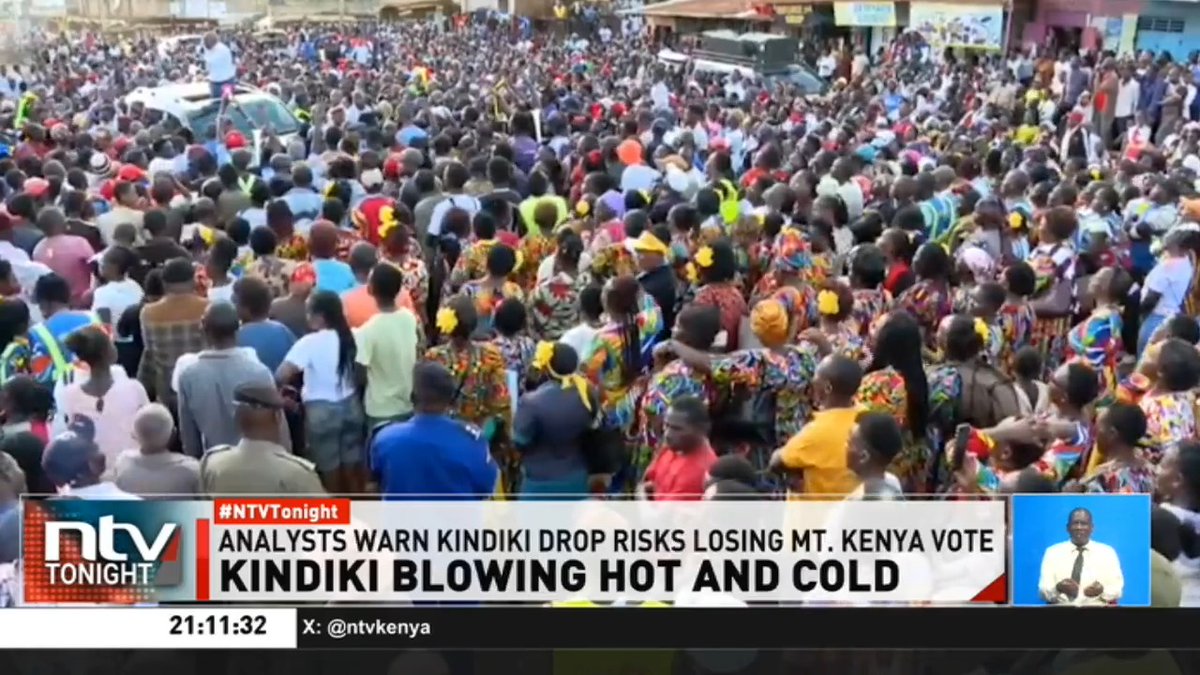 Kindiki Blowing Hot And Cold: DP Kithure Kindiki has hinted that he may not be guaranteed a slot as William Ruto’s running mate in 2027. Kindiki described the DP office as temporary, emphasising the need for unity among local leaders. #NTVTonight Number8, the poet David Muthoka