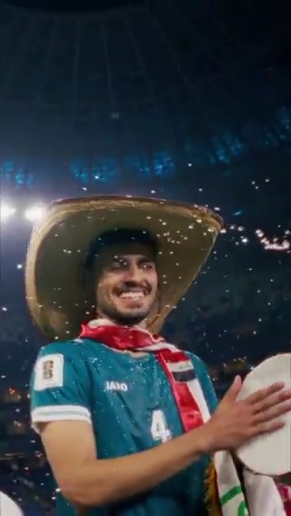 سعادة لا حدود لها 🤩 #FIFAWorldCup