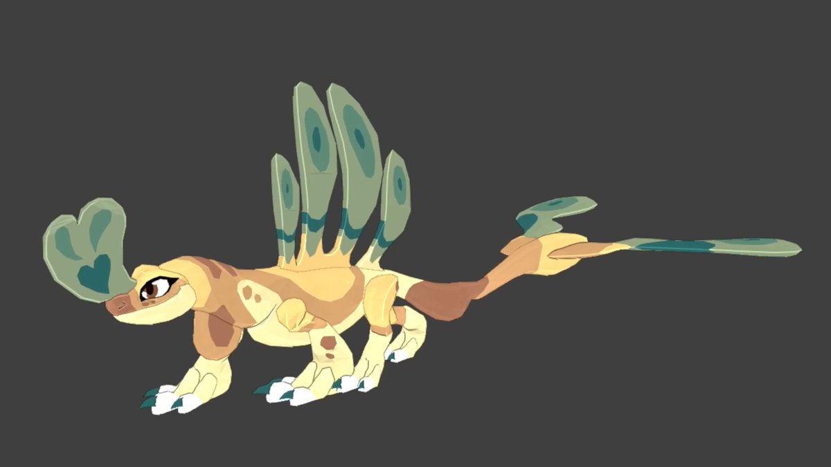 Introducing... Azalea! ⚙️ Azalea is a Fernifly that was always fascinated by the ancient Sonaria that lied beyond. She's curious and hyperactive, always wanting explore and more of the world even if was against some of the more elder creatures. Azalea is quick on her claws with her boundless bundle of energy making her agile and quick to dodge opponents in her way. Nothing is stopping this Fernifly! #Roblox #RobloxDev