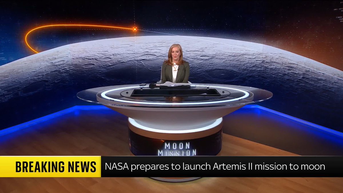 Donald Trump has posted on Truth Social to talk about the Artemis II launch, saying the U.S. is 'winning in space, on Earth, and everywhere in between.' 📺 Sky 501, Virgin 602, Freeview 233 and YouTube