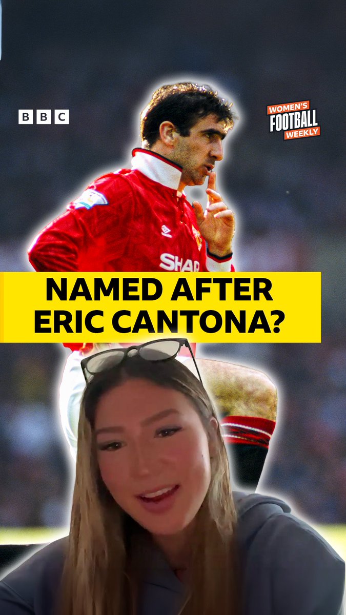 Erica Parkinson is a HUGE Manchester United fan - and named after Eric Cantona?! 🤯 At just 17, she’s earned her first England call-up 🦁 #BBCFootball #Lionesses