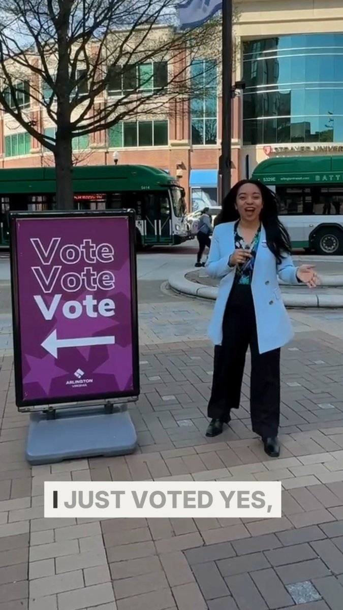 I voted yes today because voting YES is our way to fight back. This measure will ensure that each voter is heard and has the final say in who represents them. Vote YES on or before April 21. Visit to make a plan and for more voting information.