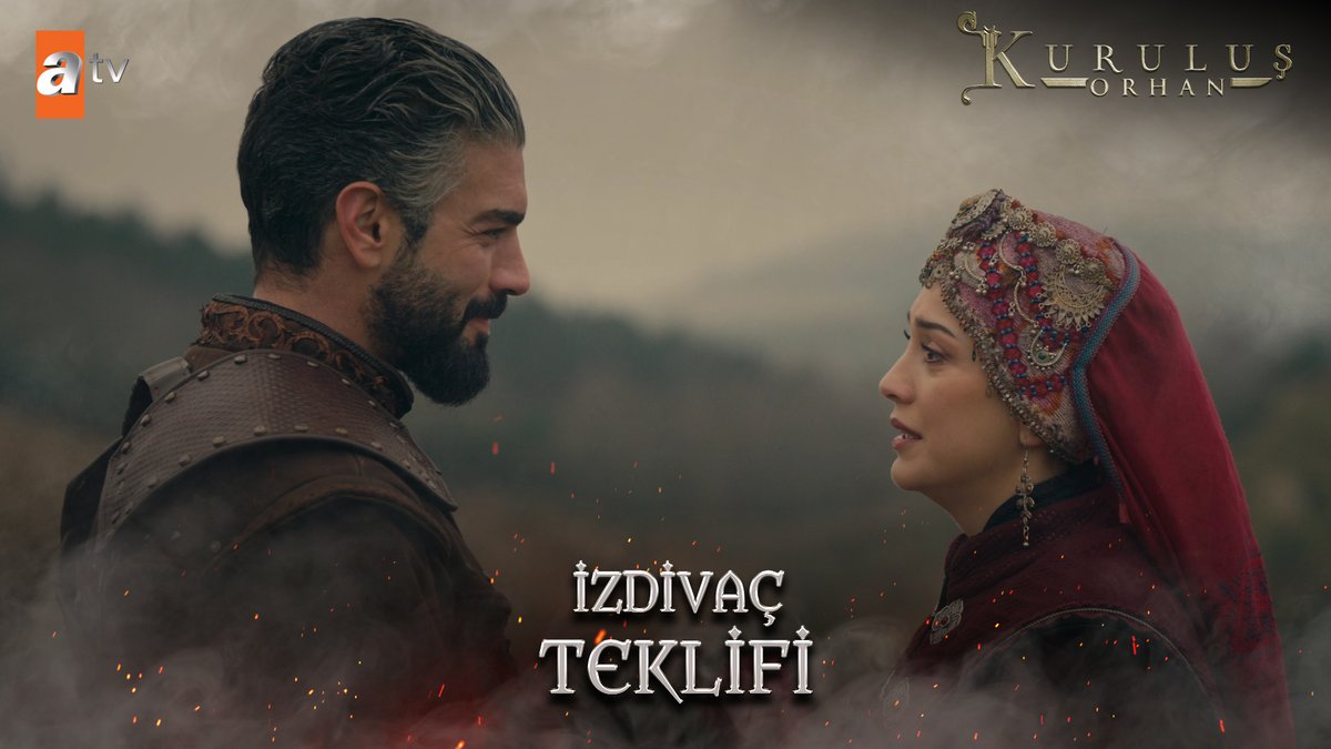 Evrenos Bey'den Fatma Hatun'a izdivaç teklifi... "Tezinden geleyim isteyim seni..." #KuruluşOrhan atv