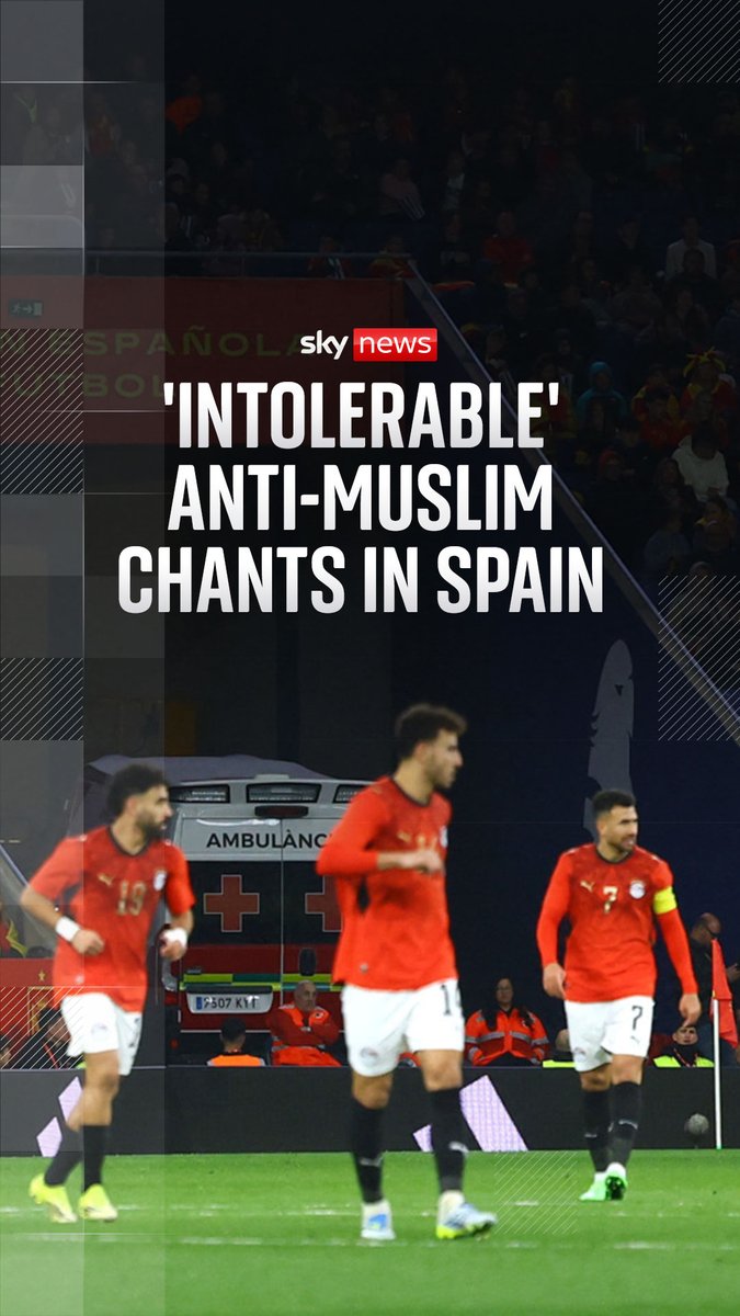 Star footballer Lamine Yamal has criticised "racist and ignorant" anti-Muslim chants heard during Spain's friendly against Egypt. Our sports correspondent Rob Harris explains what happened during the World Cup warm-up game in Catalonia ⬇️ Read more 🔗