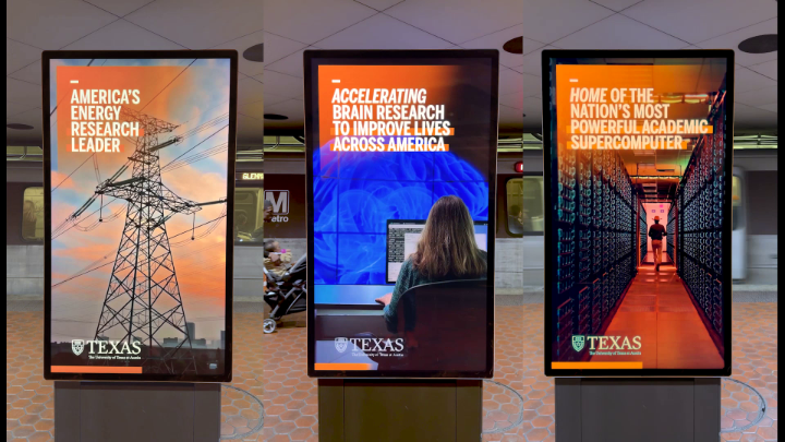 UT research is front and center in America’s capital. If you’re in Washington, D.C., take a walk through Union Station. See how UT research is leading in the nation in the areas that matter most.