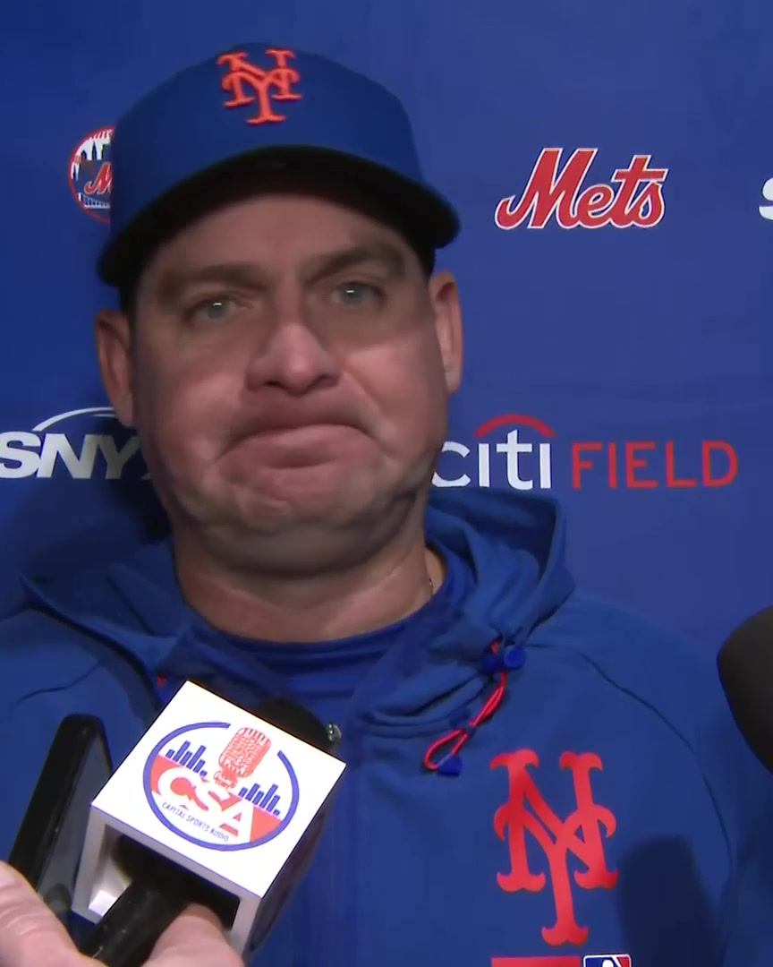 Carlos Mendoza says the Mets lineup has good hitters but just need to make adjustments.
