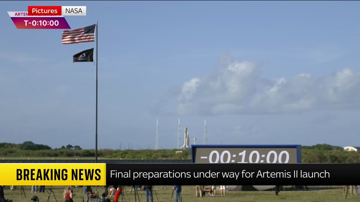 NASA has paused the launch countdown of the Artemis II mission rocket. Dr Meganne Christian tells Gillian Joseph this pause is "not unexpected" and the team are working through final checks. 🔗 📺 Sky 501 and YouTube