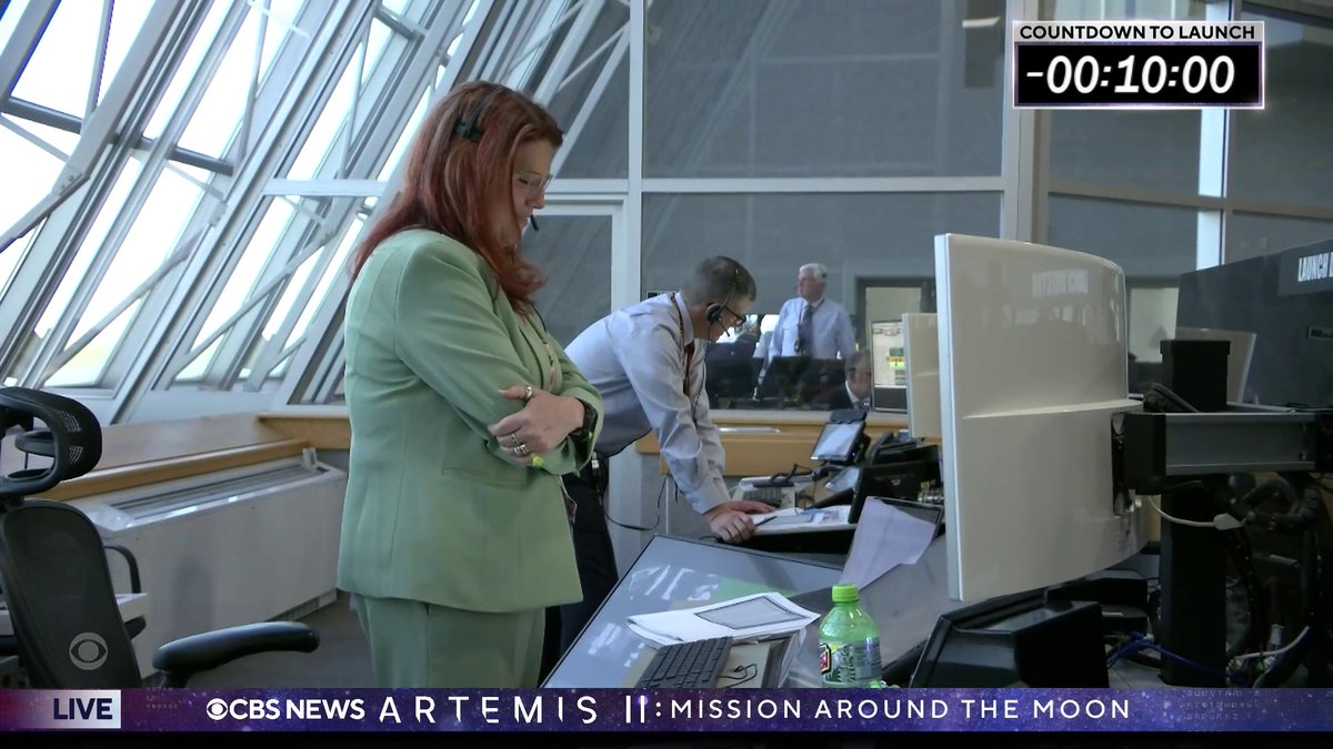 "God speed, Artemis II. Let's go." Launch director performs the final poll for historic launch around the far side of the moon.