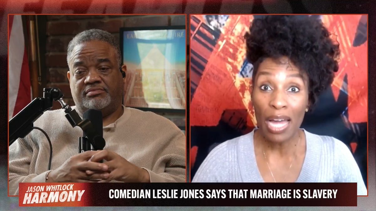 😡 Is Marriage just like slavery? Leslie Jones thinks it is and I respond to her idiocy!