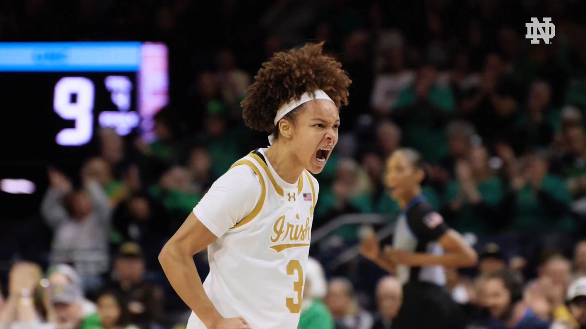 if you watched her play this season, then you're already well aware 😮‍💨 Hannah Hidalgo, your 2026 Defensive Player of the Year #GoIrish