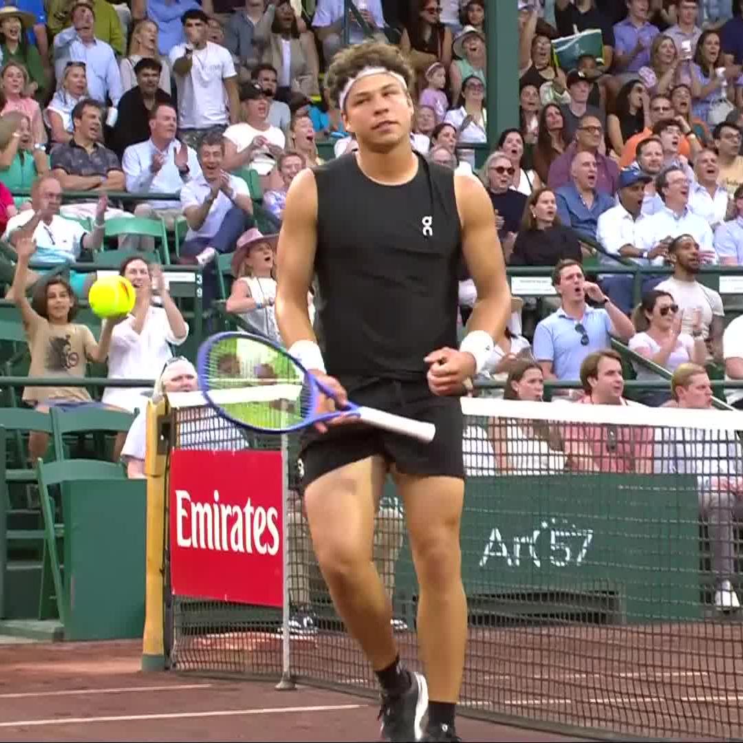 It ain't over till it's over 😉 Ben Shelton #USClay