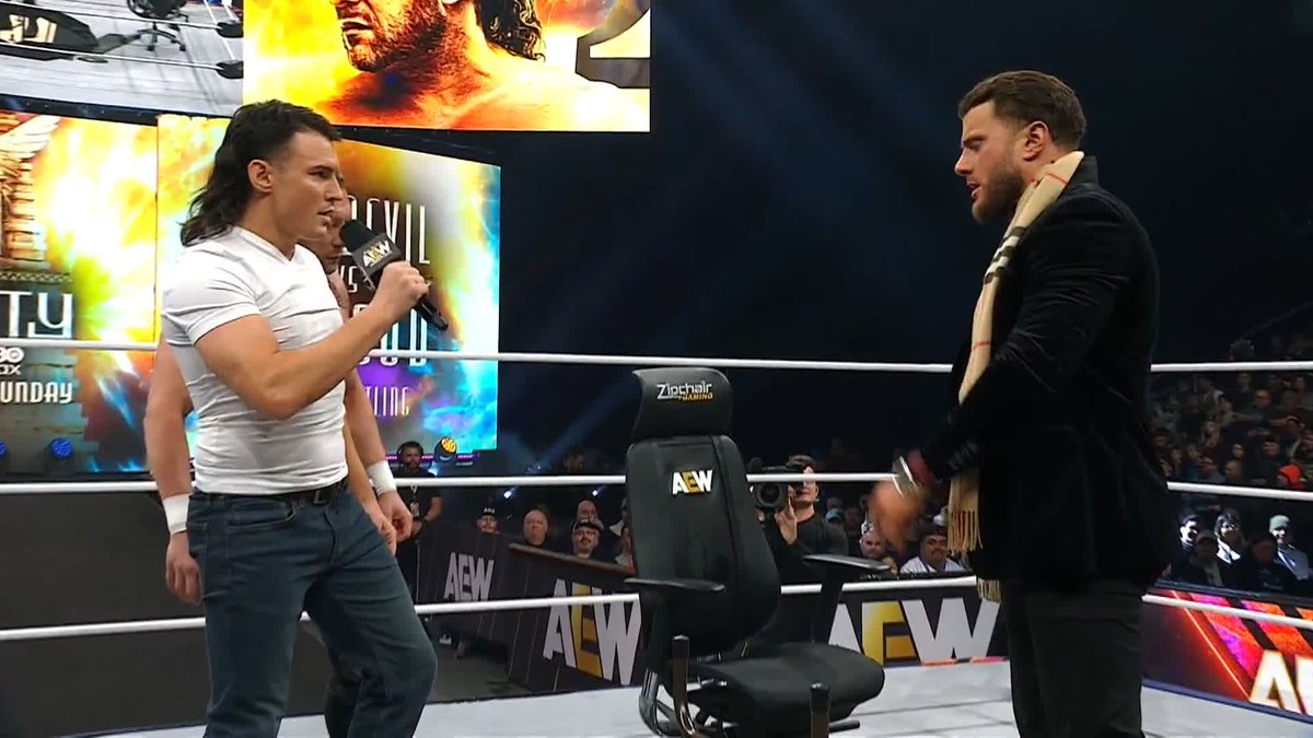 .Speedball Mike Bailey wants a piece of Maxwell Jacob Friedman™️, TONIGHT! Watch #AEWDynamite LIVE on TBS + HBO Max