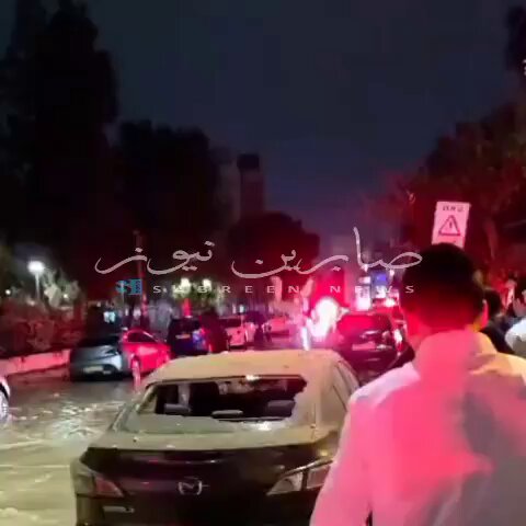 JUST IN: TEL AVIV UNDER WATER