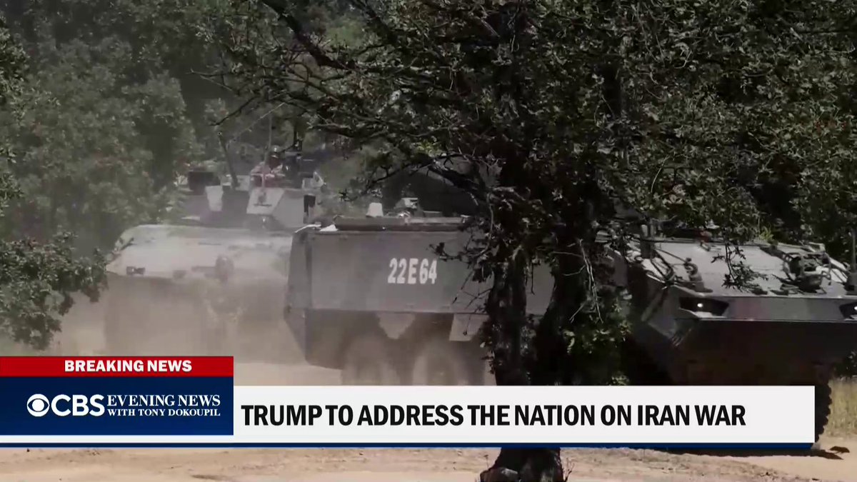 President Trump will deliver an update on the Iran war on Wednesday night after saying he expects to end U.S. operations in two to three weeks. CBS News' @NancyCordes reports.