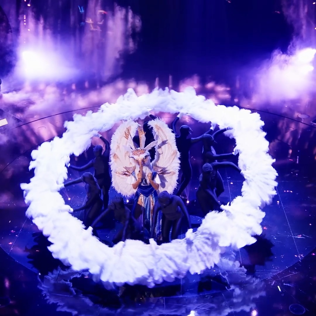 Those notes from #CraneMask? Impossible not to love. 🕊️ #TheMaskedSinger