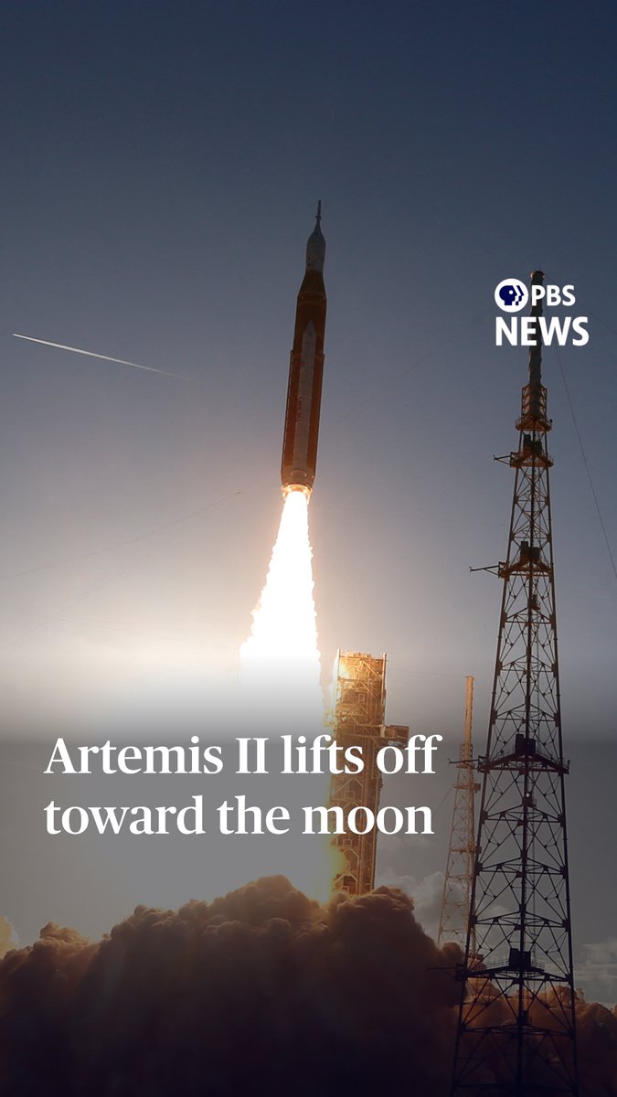 Humanity's first crewed lunar mission in more than half a century lifted off Wednesday. After a tense afternoon of checks and fixes, four astronauts — three Americans and one Canadian — aboard NASA's newest moon rocket began their journey at 6:35 p.m. Eastern Daylight Time. Over the next 10 days, the crew of the Artemis II mission will fly around the moon and back while setting a new record for the farthest distance humans have ever traveled from Earth. Apollo 17, in 1972, was the last time astronauts landed on the moon.