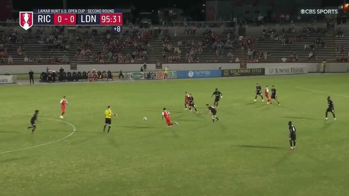 Ticket: Punched 🎟️ Lucca Dourado scored the game-winner in stoppage time to send Richmond Kickers 🦘 to the U.S. Open Cup Round of 32 ⌛️