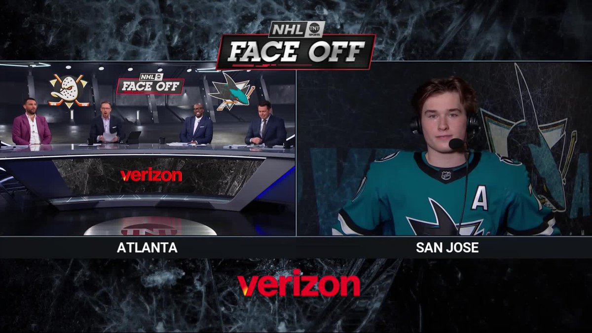 The long awaited NHL on TNT debut of Macklin Celebrini 🔥