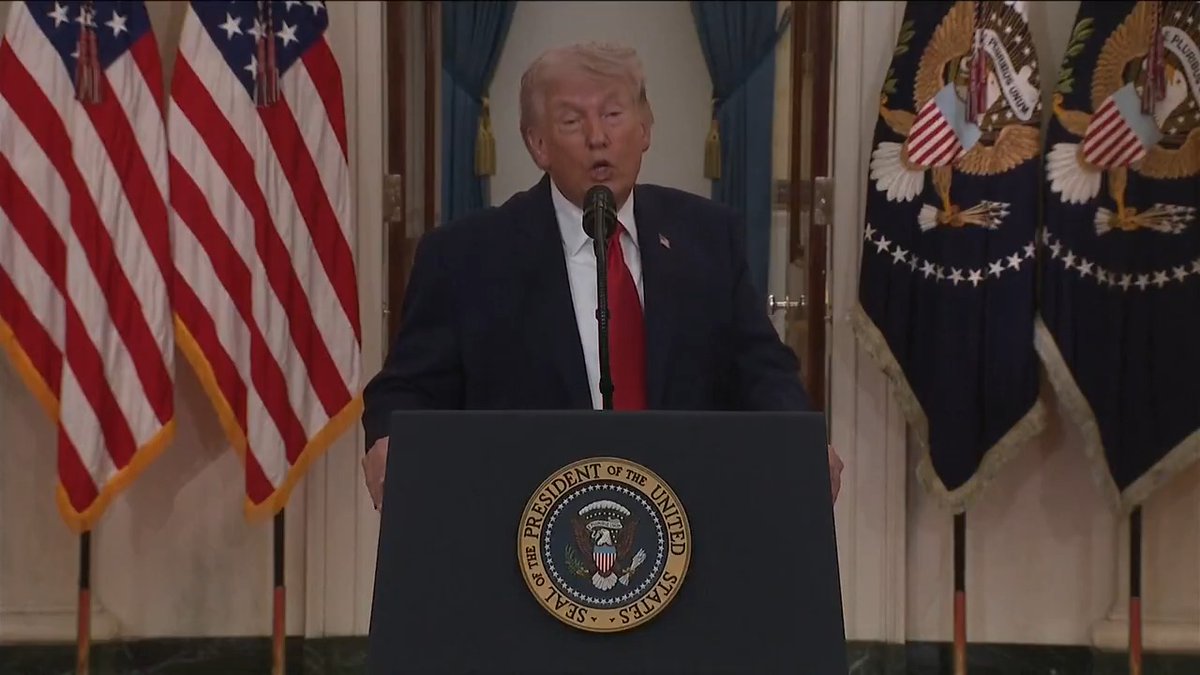 A lethargic, incoherent Trump slurs his words as he tries to explain how your grandchildren are and will be impressed by the Iran war