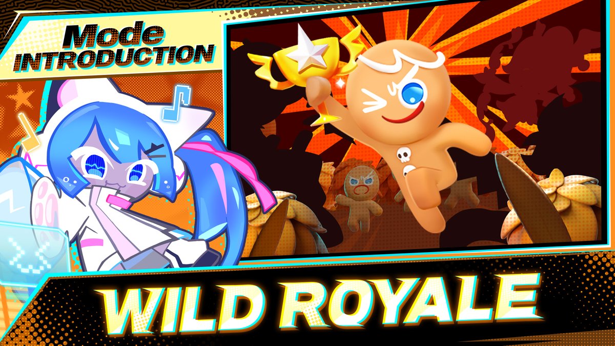 ✨ Introducing Wild Royale! 🐺 Use various items and survive until the end to become the last Cookie standing! 🏆 👇 Download CookieRun: OvenSmash #CookieRun #CookieRunOvenSmash