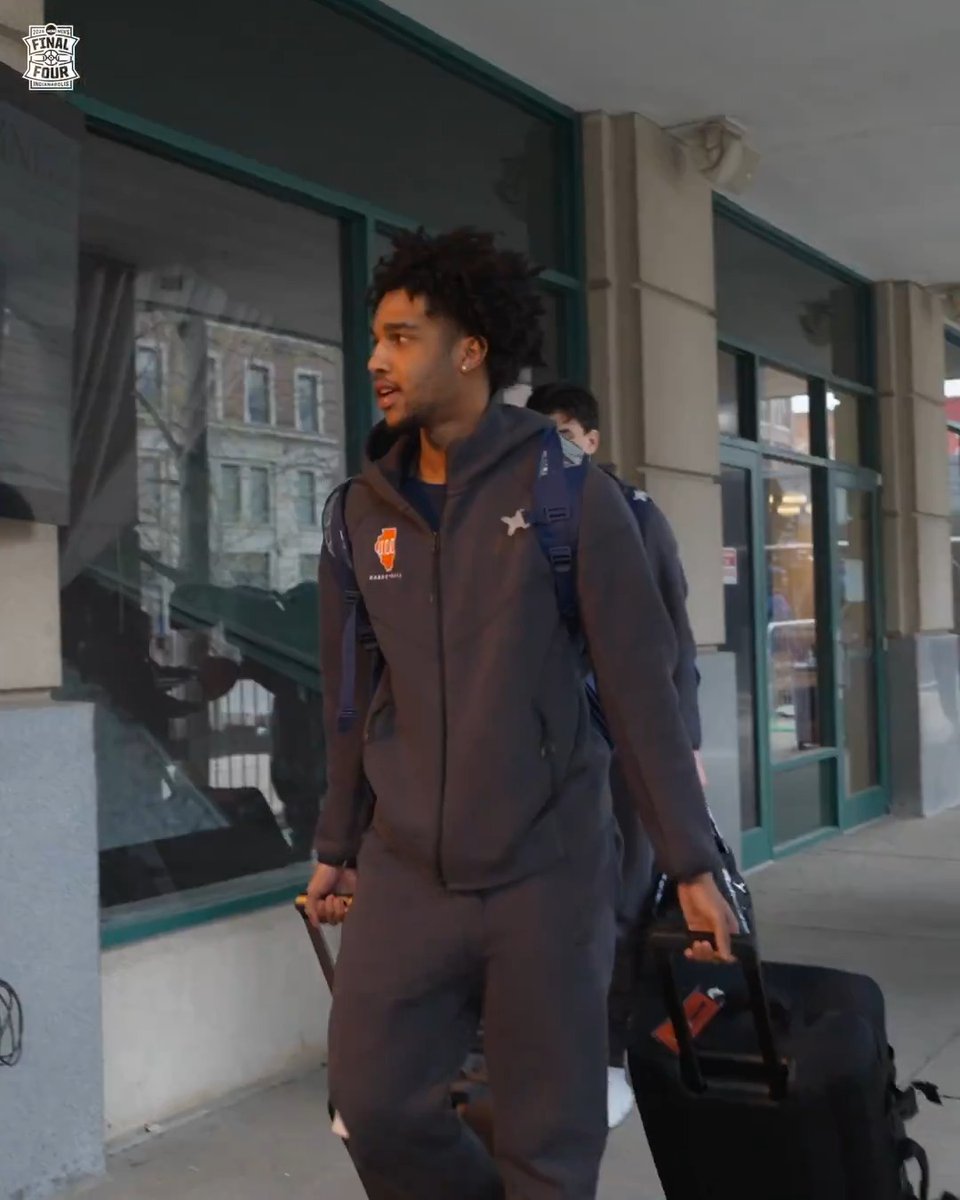 Illini in Indy 🔥 #MFinalFour x Illinois Men's Basketball