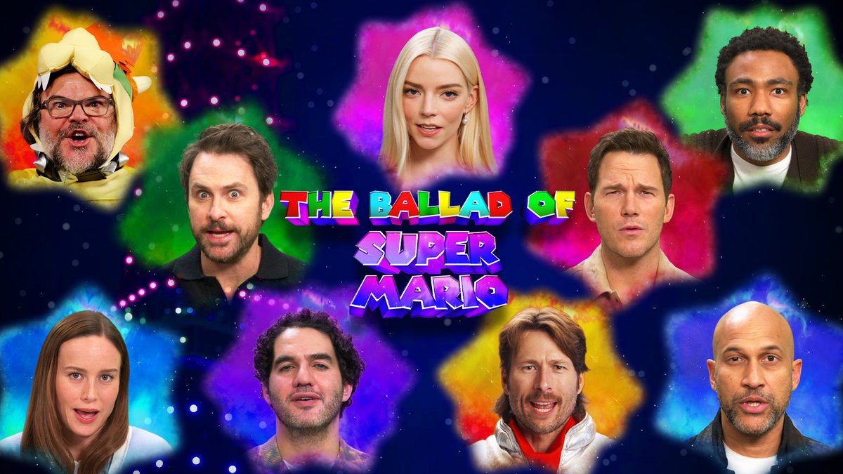The Ballad of The Super Mario Galaxy Movie w/ The Cast of The Super Mario Galaxy Movie 🚀 #FallonTonight #SuperMarioGalaxyMovie