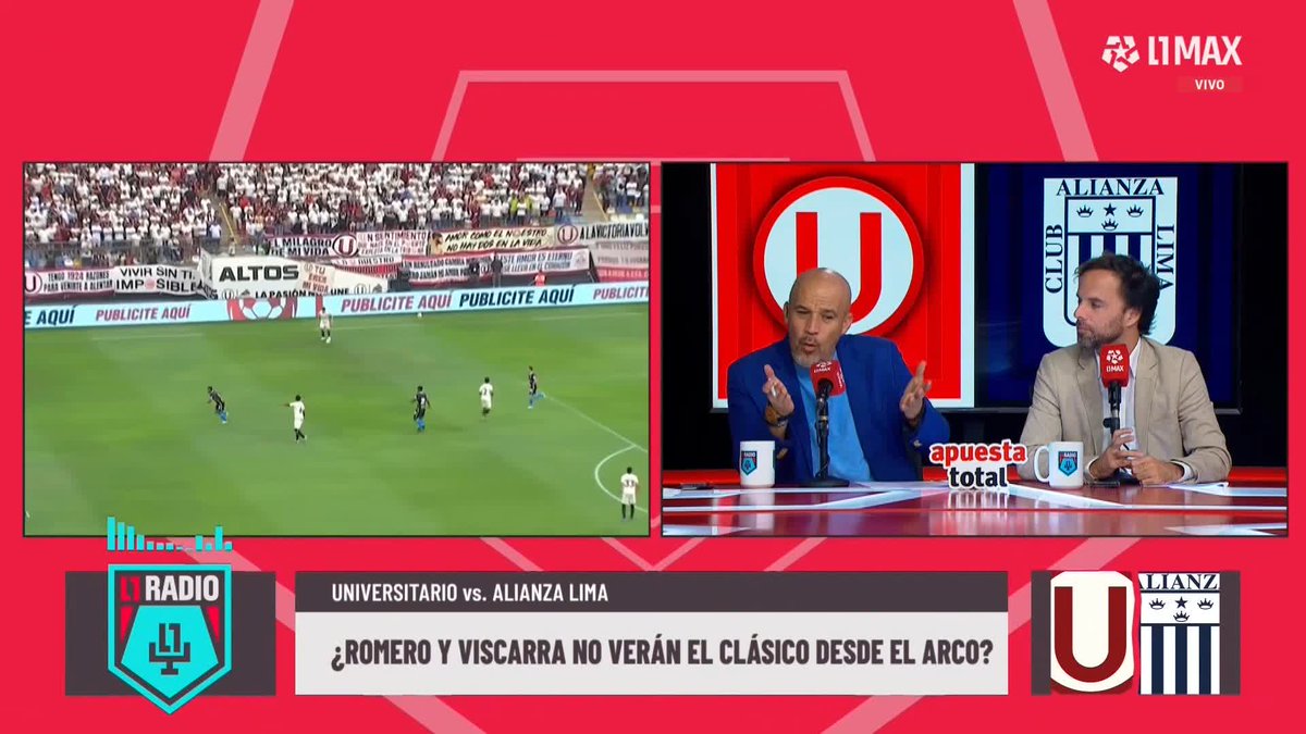 🎙️Gustavo Peralta: "Mañana se define el once de la U. Es la primera vez que tiene al plantel completo. Van a quedar fuera de la lista nombres importantes" #L1Radio 📺 Conoce cómo ver L1MAX en vivo 👉