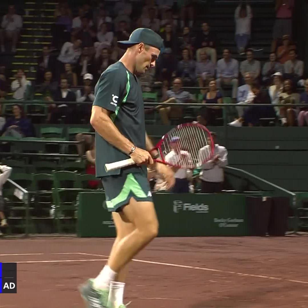 Clay-court rallies at their best 🔥 Tommy Paul #USClay