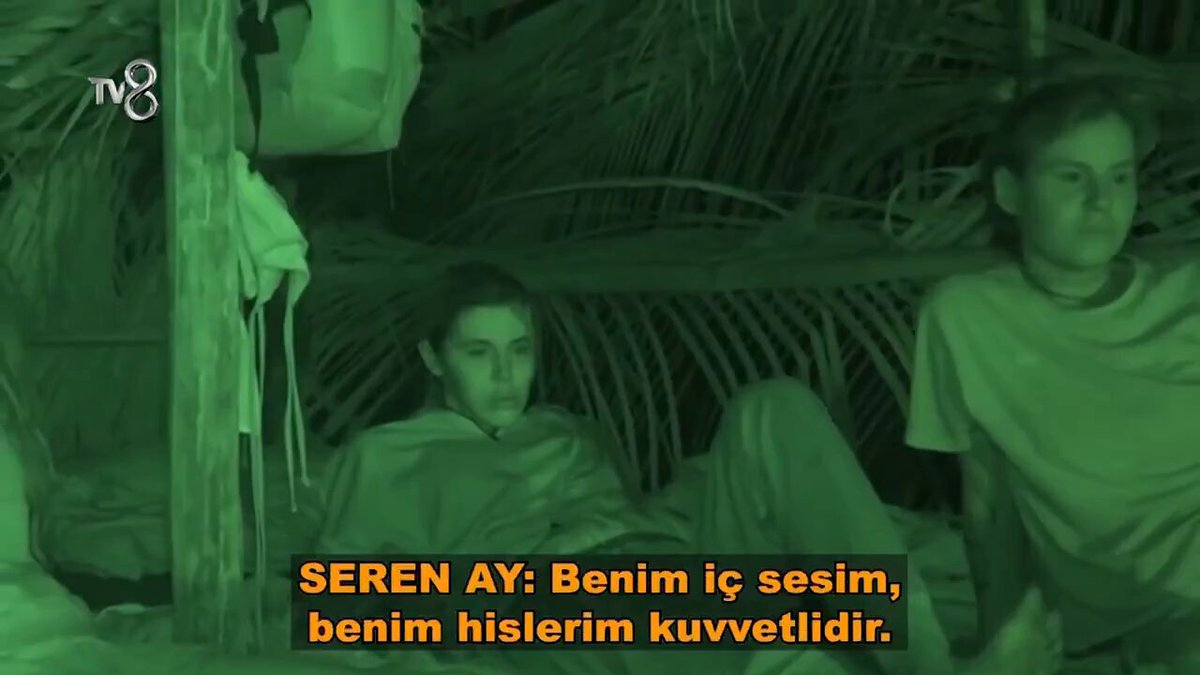 Survivor da rüyalar hisler meşhurdur bilirsiniz