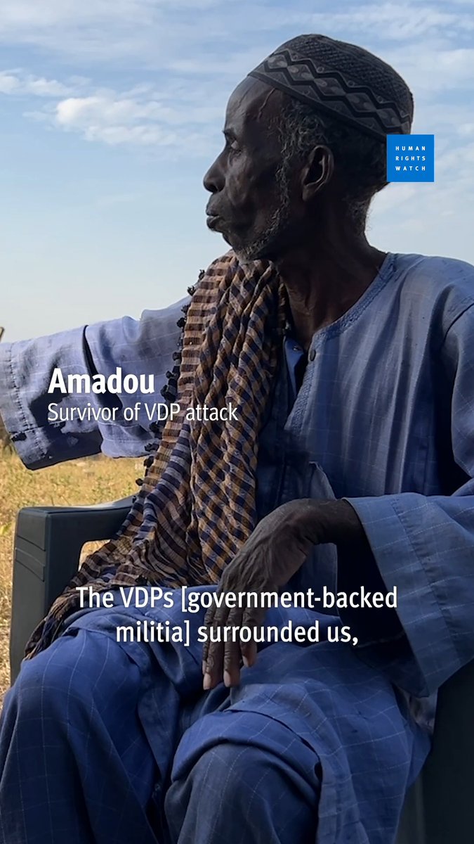 NEW: The Burkina Faso military with its allied militias and an Al Qaeda-linked armed group have killed more than 1,800 civilians and forcibly displaced tens of thousands since 2023. These atrocities, including the government’s ethnic cleansing of Fulani civilians, amount to war crimes and crimes against humanity for which senior leaders on all sides may be liable. Read more: