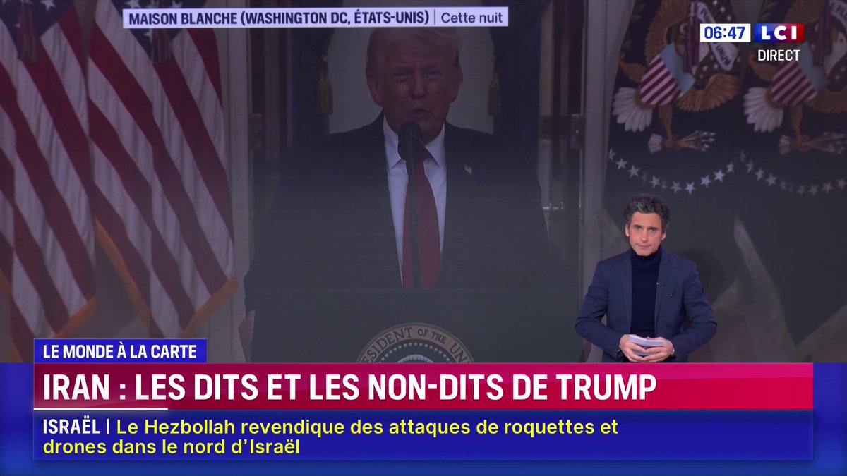 Guerre en Iran : les dits et les non-dits de Donald Trump 🌍 Le monde à la carte avec 𝔾𝕦𝕚𝕝𝕝𝕒𝕦𝕞𝕖 𝔸𝕦𝕕𝕒