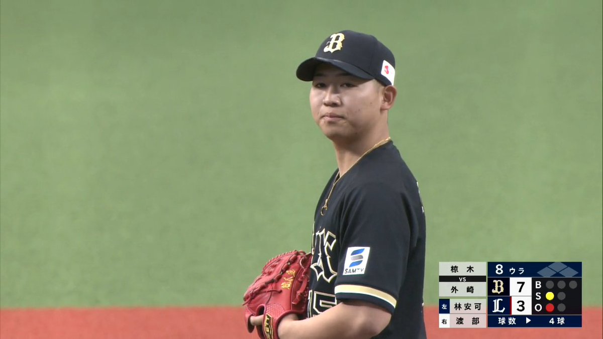 #椋木蓮 3試合連続ホールド💫 3人で封じた中での落差の大きなフォーク⬇️ 強力な武器で勝ちパターン定着へ #Bs2026 #ベースボールLIVE で配信中[初月無料]