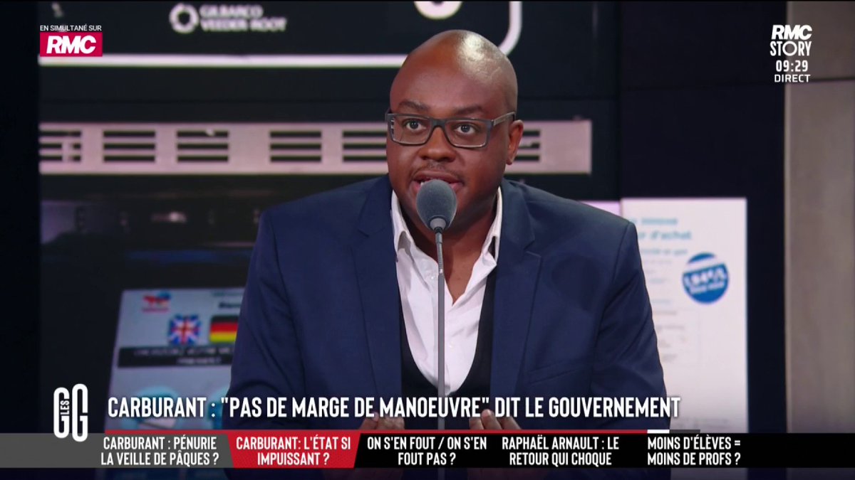 đŽ Le gouvernement affirme avoir « peu de marge de manĆuvre » contre la hausse du prix du carburant đïžAbel Boyi: "On dit qu'on n'a pas d'argent: baisse les taxes et les Français vont consommer. Cet Ătat, ce gouvernement est en train de participer Ă la mort des Français" #GGRMC