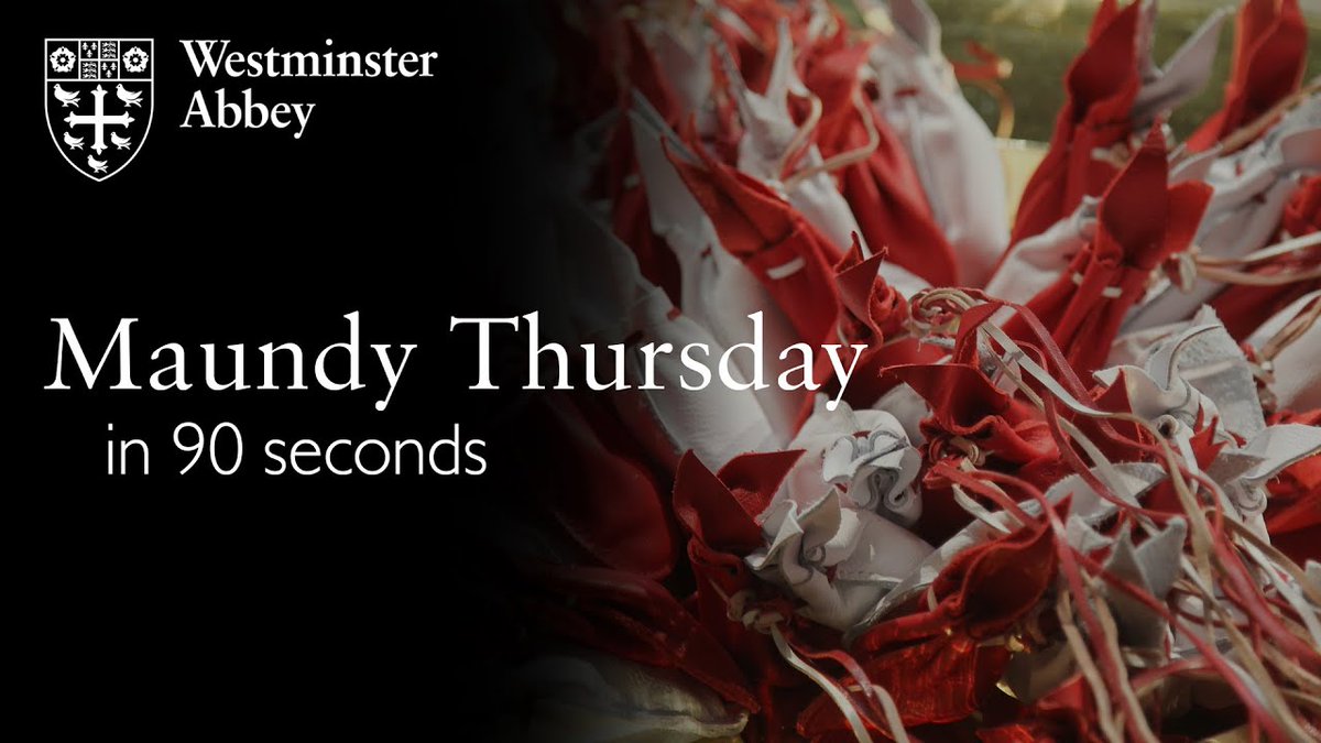 Today is #MaundyThursday when we remember the Last Supper. The name comes from the Latin word 'mandatum' - to command - recalling the words of Jesus to his disciples: 'I give you a new commandment, that you love one another' Find out more ⤵️