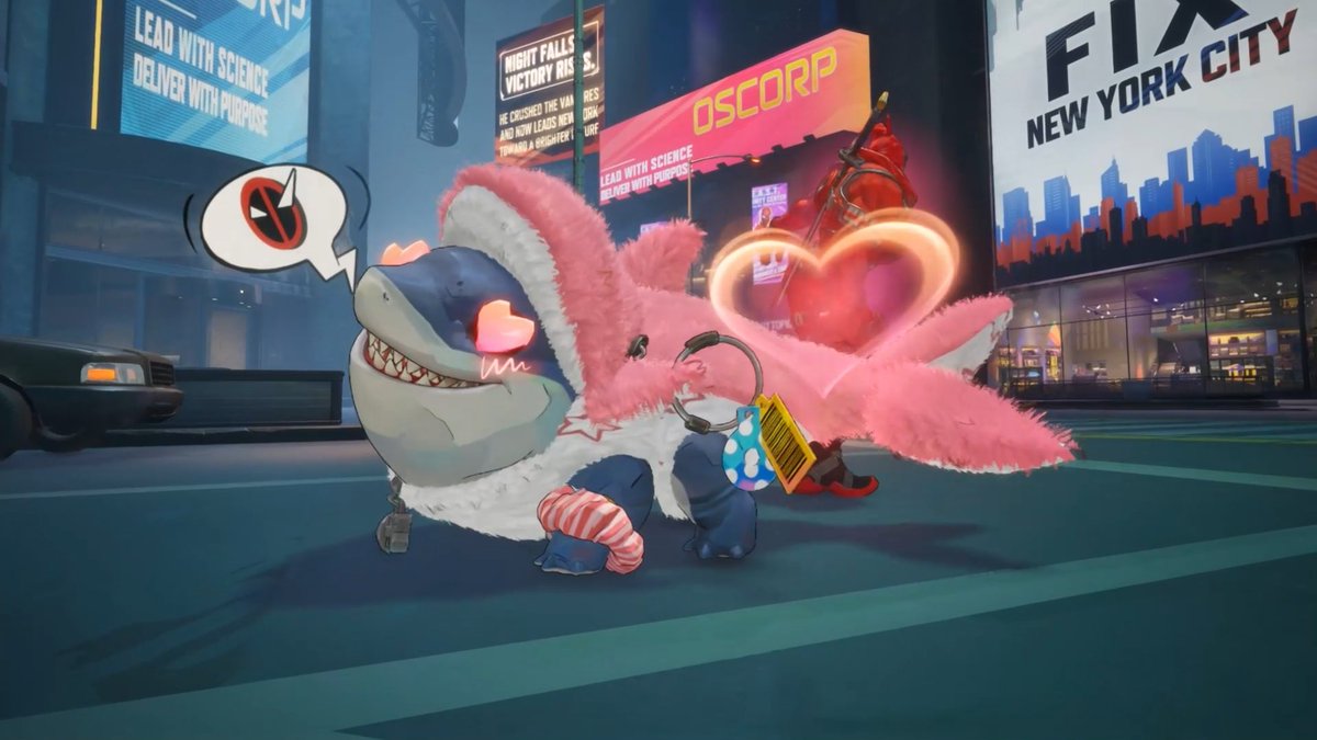 How I be carrying the homies in Rivals 🦈 #ad #DeadPool #JeffTheLandShark #AprilPoolsDay #MarvelRivals